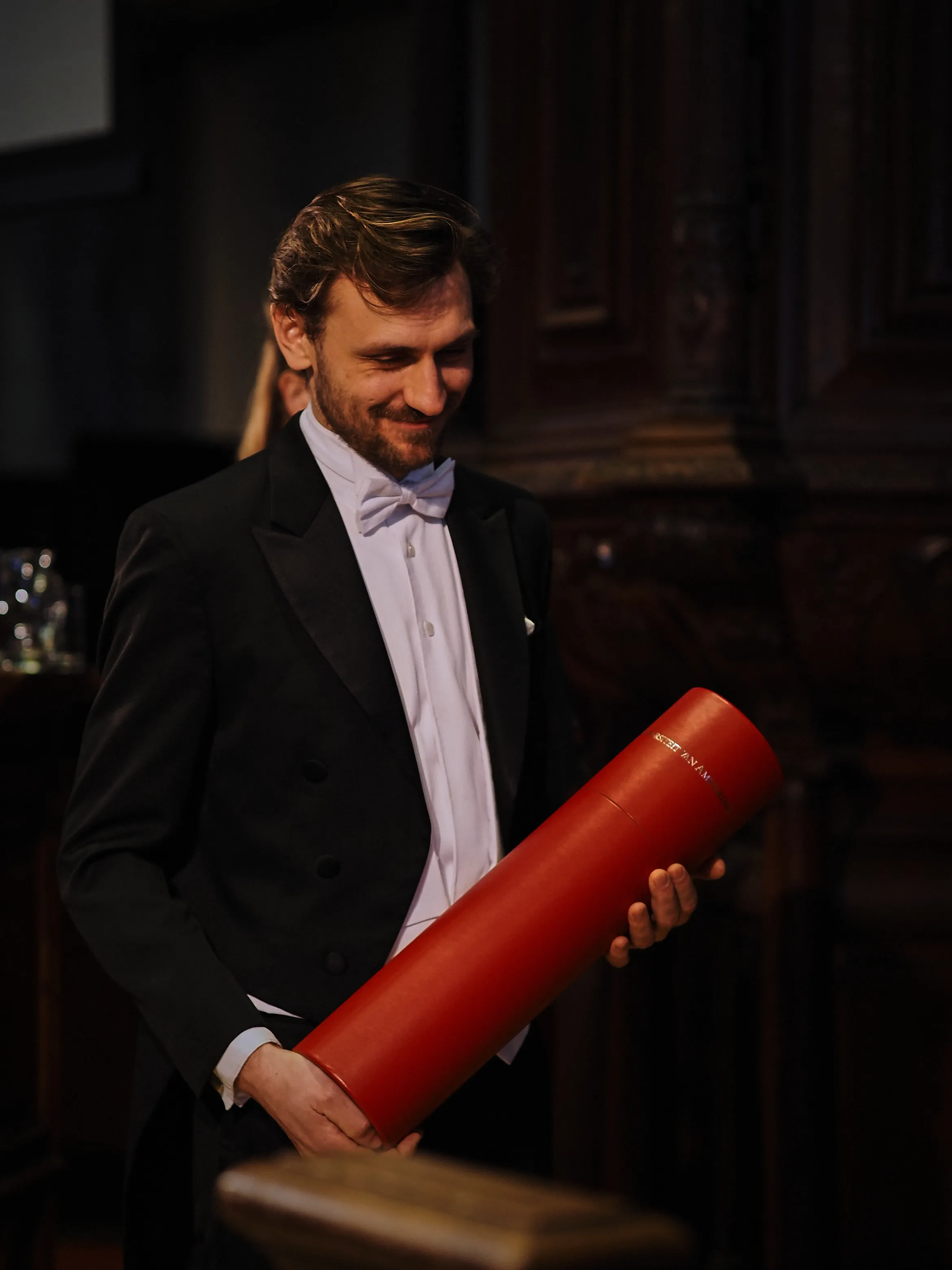 Bas Cornelissen during his PhD defense