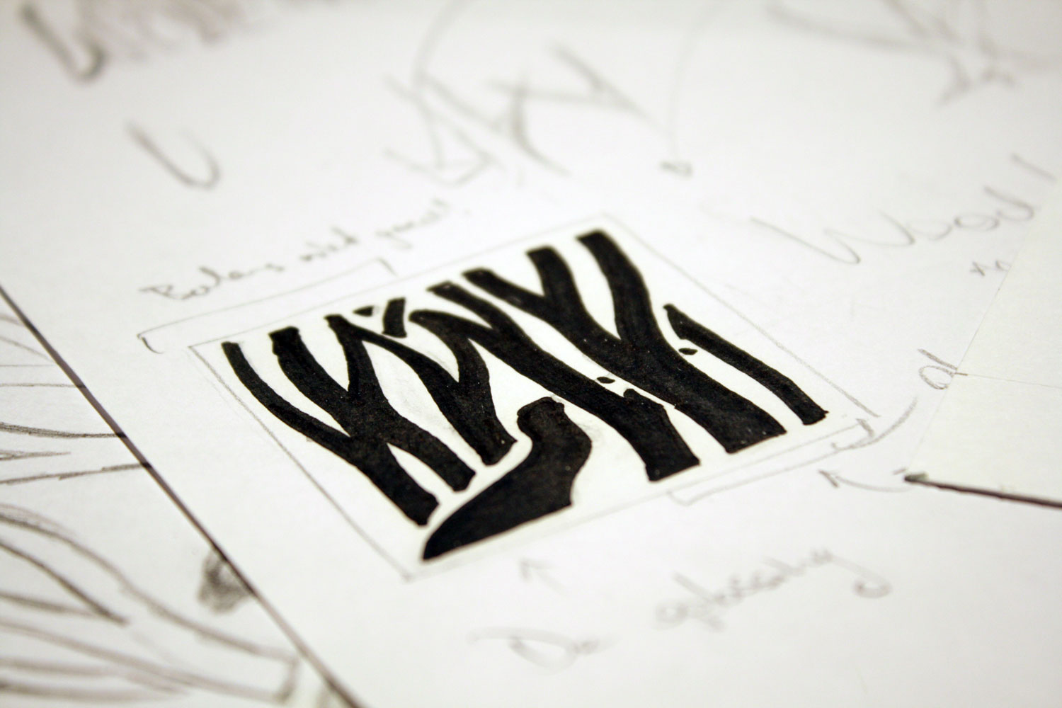 Logo and visual identity Woodland Analytics